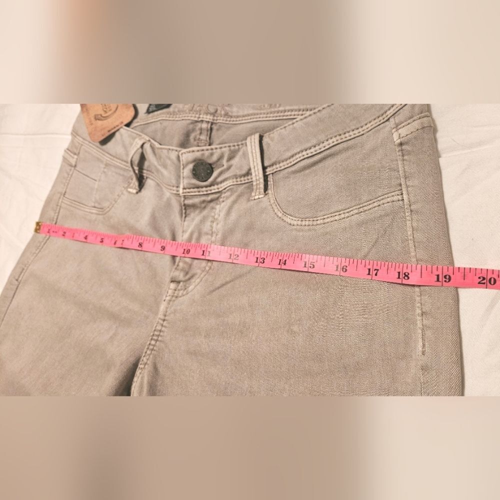 Buckle Black Jeans Womens Sz30 Tan Fit No. 53 Ankle Zip Skinny Denim Stretch NWT - Picture 11 of 16